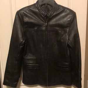 Leather Moto Jacket